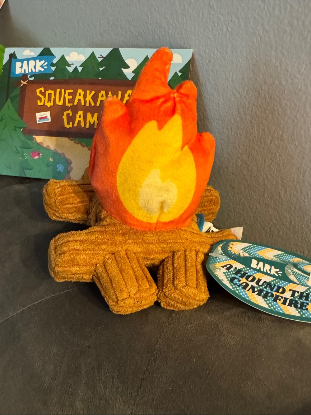 Bark ‘A'Hound The Campfire’ Plush Dog Toy